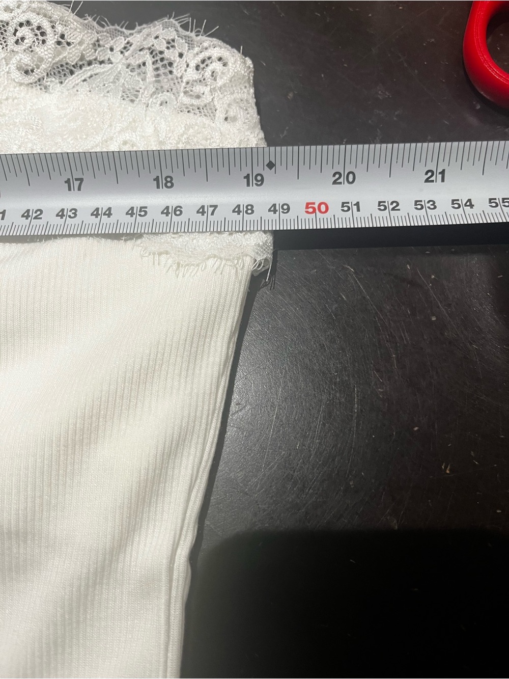 Gap Rib Lace Halter Cami - Picture 8 of 8